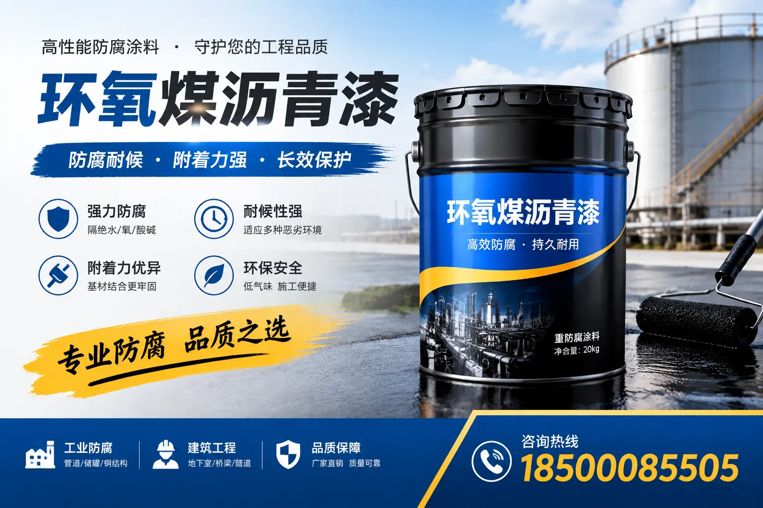 如何选择适合的环氧煤沥青漆?西安市场选型指南